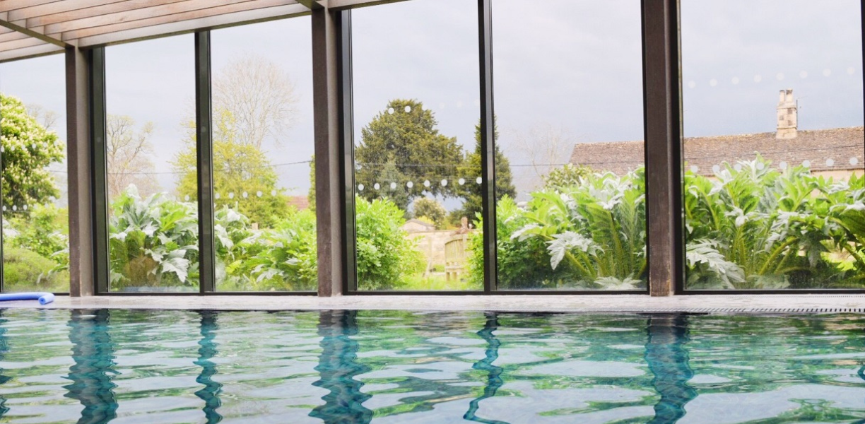Indoor Pool at Woolley Grange Hotel Wiltshire